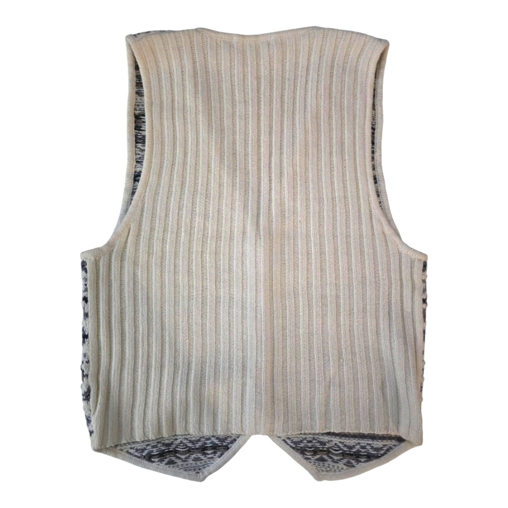 Jamie Scott Ramie Cotton Blend Vest Size S - Picture 4 of 4